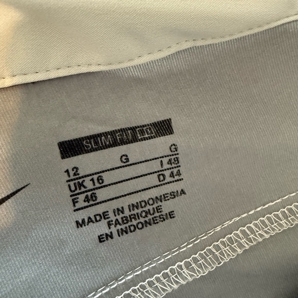 Nike Women’s Golf Pants Size 12 NWT Cream - Picture 6 of 10